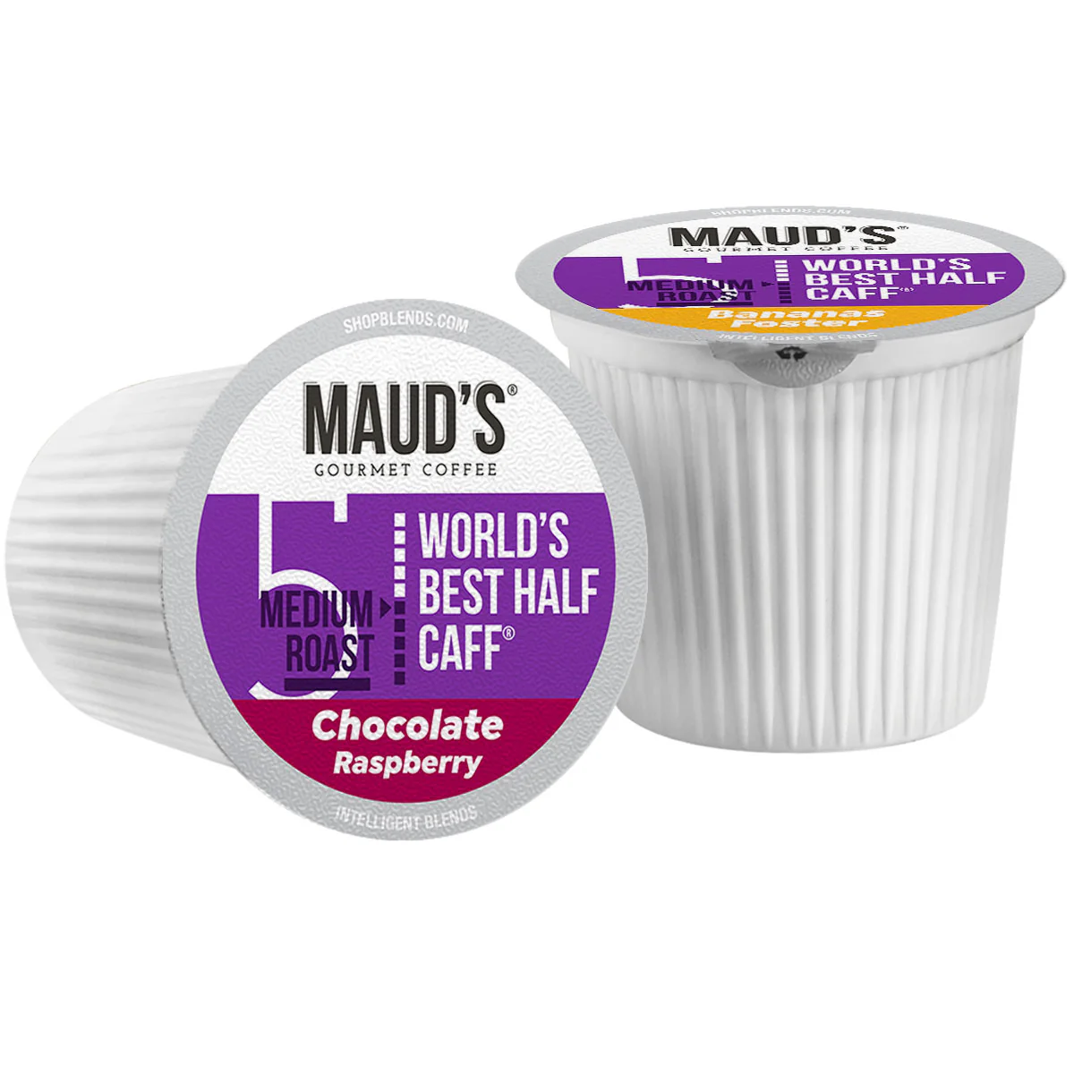 Maud's World's Best Half Caff Flavored Coffee Pods Variety Pack - 48ct - Image 3