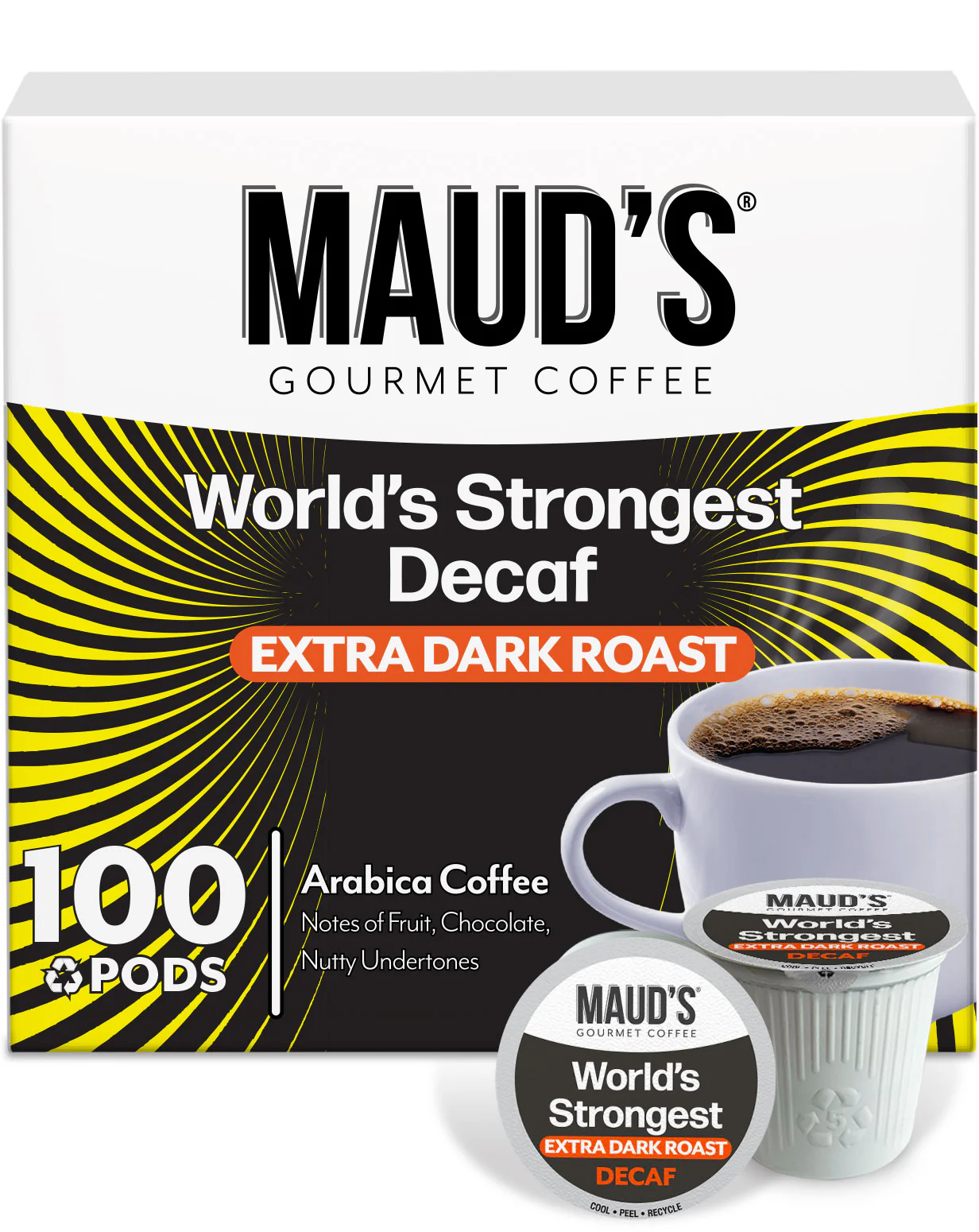 Maud's World's Strongest Decaf Coffee Pods - Image 3