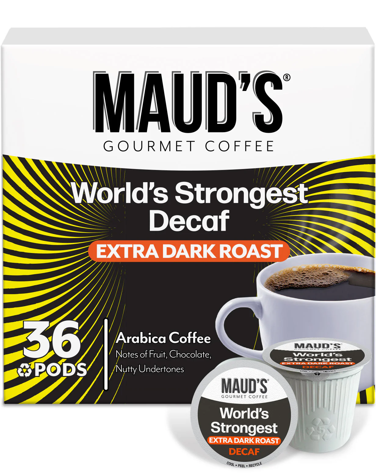 Maud's World's Strongest Decaf Coffee Pods - Image 4