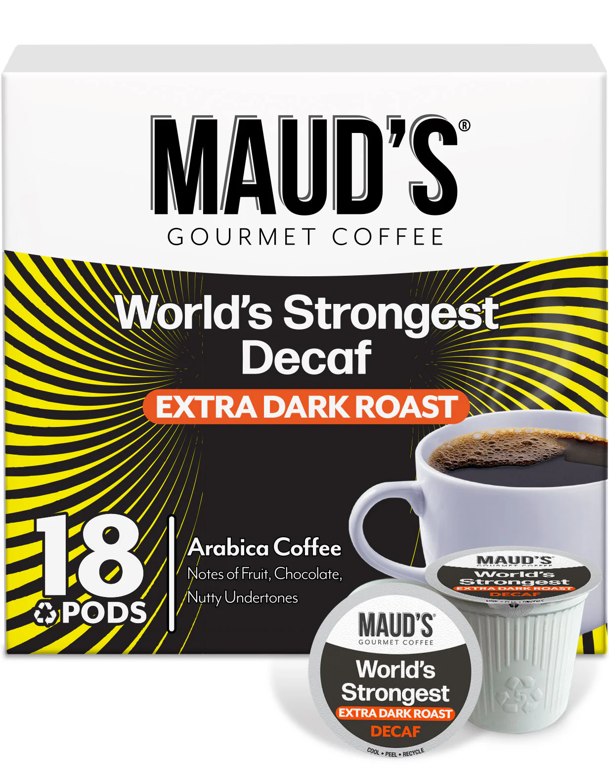 Maud's World's Strongest Decaf Coffee Pods - Image 5