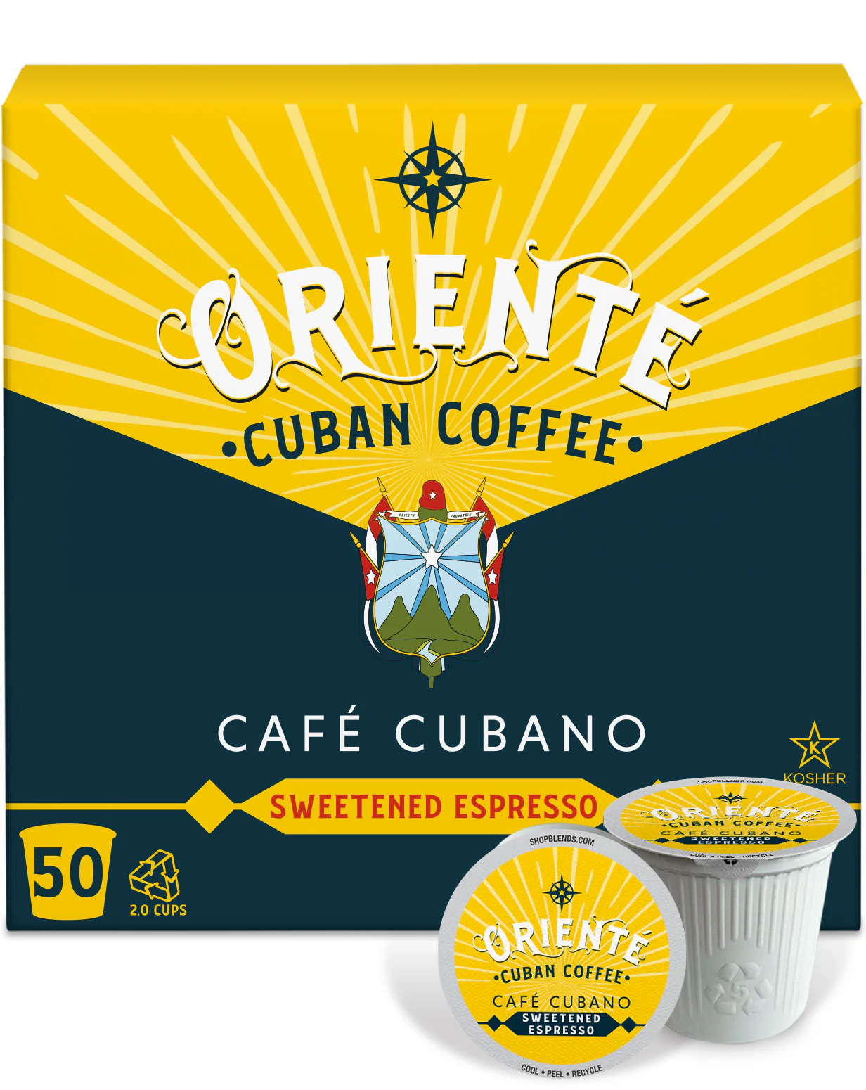 Oriente Cafe Cubano Coffee Pods - Image 3