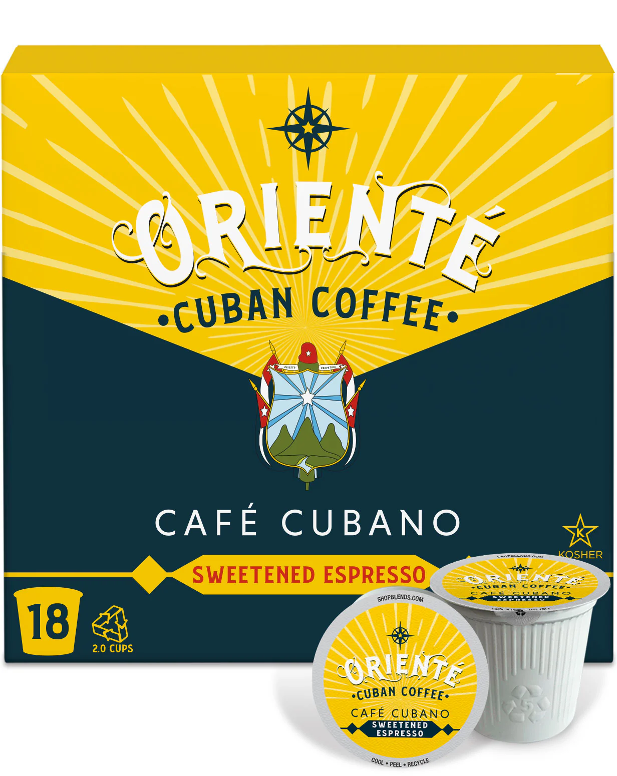 Oriente Cafe Cubano Coffee Pods - Image 4